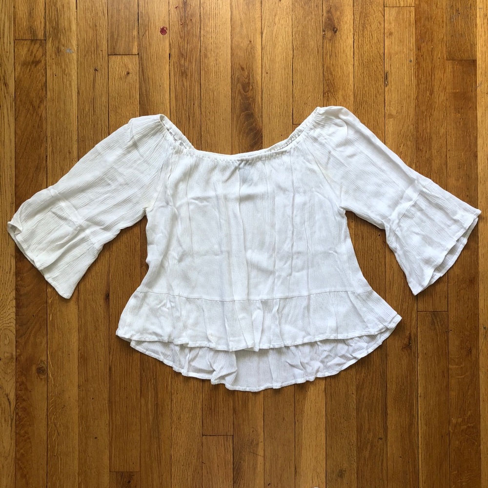 Off-the-Shoulder Flowy Top